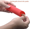 Garlic Peeler 2 Pieces Black Kitchen Gadget Garlic Roller