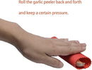 Garlic Peeler 2 Pieces Black Kitchen Gadget Garlic Roller