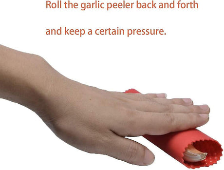 Garlic Peeler 2 Pieces Black Kitchen Gadget Garlic Roller