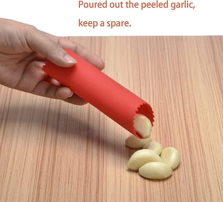 Garlic Peeler 2 Pieces Black Kitchen Gadget Garlic Roller