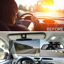 Anti-Reflective Sunshade Car Mirror Extensions Compatible with All Trucks Front