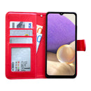 Samsung Galaxy A32 5G Leather Case Black Protective Cover