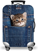 Suitcase Protective Cover Compatible with Cat B Cat B XL Fits 18-32 Inch Luggage