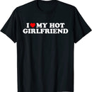 I Love My Hot Girlfriend Image Color XL T-Shirt
