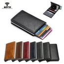 RFID NFC Blocking Card Holder - Black