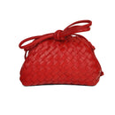 Cloud Backpack Cow Leather Crinkle Dumpling Handbag Shoulder Bag for Women MJ51 White 22x9x14cm