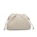 Cloud Backpack Crinkle Dumpling Handbag MJ51 Wine Red 22 x 9 x 14 cm Ladies Cow Leather Shoulder Bag