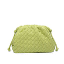 Cloud Backpack Crinkle Dumpling Handbag MJ51 Wine Red 22 x 9 x 14 cm Ladies Cow Leather Shoulder Bag
