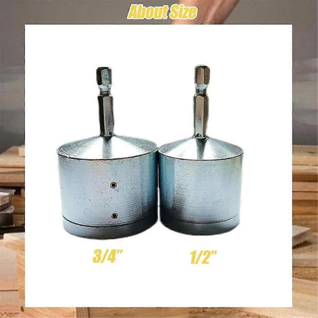 2-Pack Copper Pipe Cleaning Brush, Full-Metal HVAC Pipe Cleaning Brush with 1/4in Shaft for Drill Power