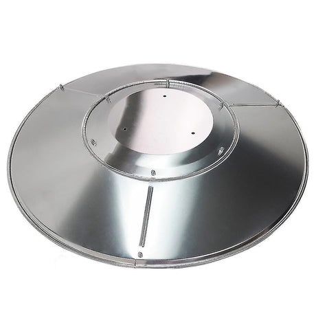 Patio Heater Reflector Plate, 3-Hole Mount, Top Dome Replacement Part Compatible with UU Series Patio Heaters