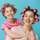 Sponge Hair Rollers 2.5cm Large for Styling Soft Foam Set of 24