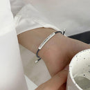 Don't Let the Tough Days Win Bracelet, Inspirational Black Bracelet for Women and Men Onesize