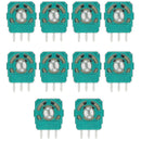 PS5 Controller Repair Parts 10 Pieces Adjustable Potentiometer 2k3 Resistor Compatible with Sony Playstation 5