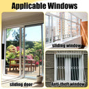 Sliding Window Locks 4pcs Adjustable Security with Oral-B Compatible Reinforced Aluminum Alloy for Sliding Doors and Windows