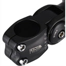 31.8 Adjustable Stem 110mm 0-60 Degree for Mountain Bike Road Bike, Compatible with Most Brands