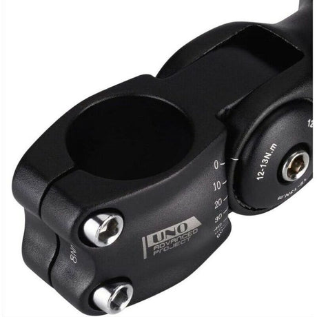 31.8 Adjustable Stem 110mm 0-60 Degree for Mountain Bike Road Bike, Compatible with Most Brands