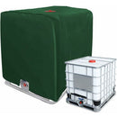 GU.B/bon IBC Tank Cover Tarpaulin for 1000L Container, 116 x 100 x 120 cm Water Tank Cover Anti-UV Anti-Rain Green