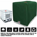 GU.B/bon IBC Tank Cover Tarpaulin for 1000L Container, 116 x 100 x 120 cm Water Tank Cover Anti-UV Anti-Rain Green