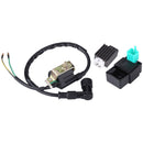 Ignition Coil CDI Regulator Compatible with 110cc 125cc 140cc Trail Dirt Bike Quad ATV DEBUNS