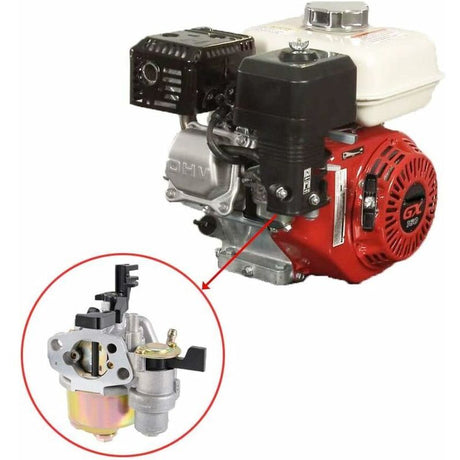 GX160 Carburetor Compatible with Honda GX200 GX168 GX140 Engine 5.5HP 6.5HP Replaces 16100-ZH8-W61