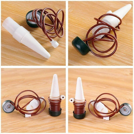Self Ceramic Probe Automatic Drip Irrigation System 8 Pack Compatible with Indoor Bonsai Plants Flowers
