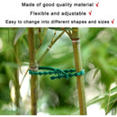 Plant Ties Adjustable Garden Supports 160 pcs Flexible Plastic Ties 3 Sizes for Shrubs Plants