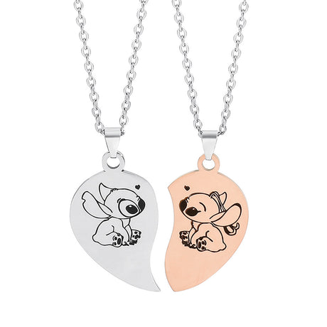 Stitch Necklace Stainless Steel Jewelry
