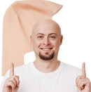 Bald Wig Halloween Costume Accessories Bald Latex Wig Hat for Men and Women