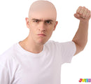Bald Wig Halloween Costume Accessories Bald Latex Wig Hat for Men and Women