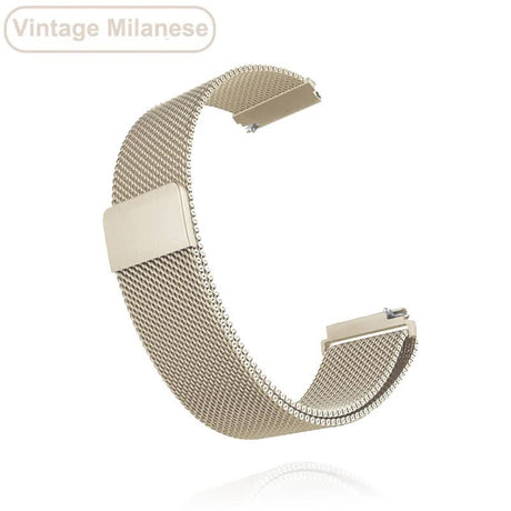 Garmin Watch Band Metal Bracelet 18mm 20mm 22mm Compatible with Vivoactive 3 4 4s Venu 2 2s SQ Forerunner 645