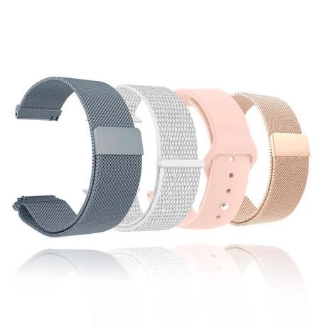 Garmin Watch Band Metal Bracelet 18mm 20mm 22mm Compatible with Vivoactive 3 4 4s Venu 2 2s SQ Forerunner 645