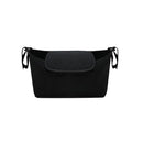 Stroller Organizer Bag Large Storage Compatible with All Strollers Black