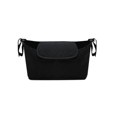 Stroller Organizer Bag Large Storage Compatible with All Strollers Black