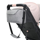 Stroller Organizer Bag Large Storage Compatible with All Strollers Black