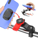 Quad Lock Out Front Bike Mount Twist Lock Mountain Bike Cradle Compatible with Samsung Xiaomi
