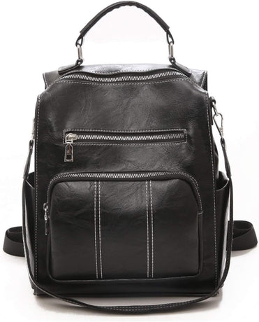 Vintage Waterproof Backpack for Women Girls Shoulder Bag Daypack