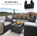 Furniture Clamps 10-Pack, Connecting Clamps for Patio Sofa
