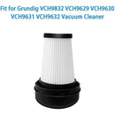 Grundig VCH9832 VCH9629 VCH9630 Compatible Vacuum Cleaner Filters 3-Pack