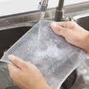 15 Pack Effective Wire Dishcloths Comfortable for Kitchen Cleaning