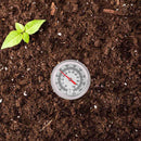 Compost Thermometer 50 cm Stainless Steel Soil Temperature Gauge