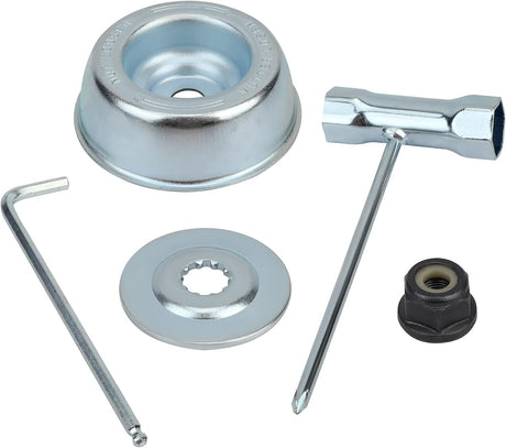 Stihl Brushcutter Head Nut Kit Compatible with FS55 FS56 FS70 FS85 FS90 FS94 FS100 FS110 FS120 Models