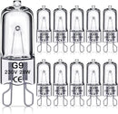 G9 Halogen Bulbs 28W 230V 10-Pack