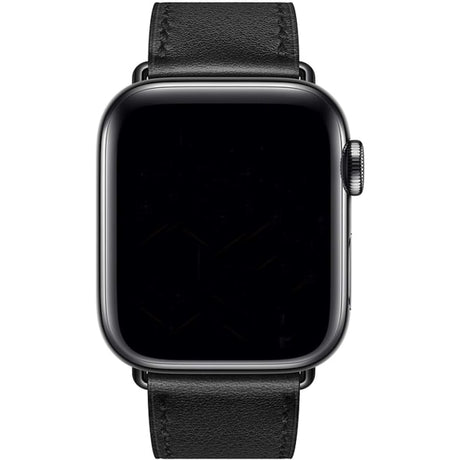 Apple Watch Strap Compatible with 38mm 40mm 41mm Leather Black Brown