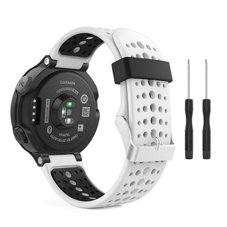 Garmin Forerunner 235 Replacement Band Soft Silicone Watch Strap Compatible with Garmin Forerunner 235 220 230 620 630 735