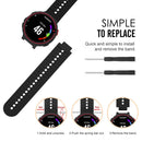 Garmin Forerunner 235 Replacement Band Soft Silicone Watch Strap Compatible with Garmin Forerunner 235 220 230 620 630 735