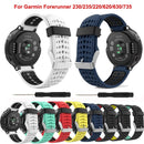 Garmin Forerunner 235 Replacement Band Soft Silicone Watch Strap Compatible with Garmin Forerunner 235 220 230 620 630 735