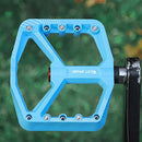 Non-slip Wide Pedals Repair Function Blue 1 Pair