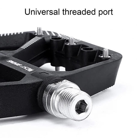 Non-slip Wide Pedals Repair Function Blue 1 Pair