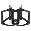 Non-slip Wide Pedals Repair Function Blue 1 Pair
