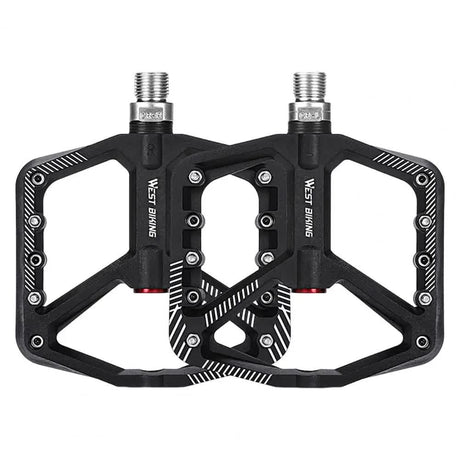 Non-slip Wide Pedals Repair Function Blue 1 Pair